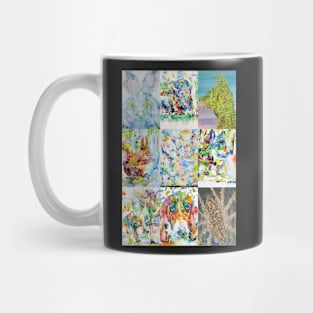 NINE ANIMALS - version 2 Mug